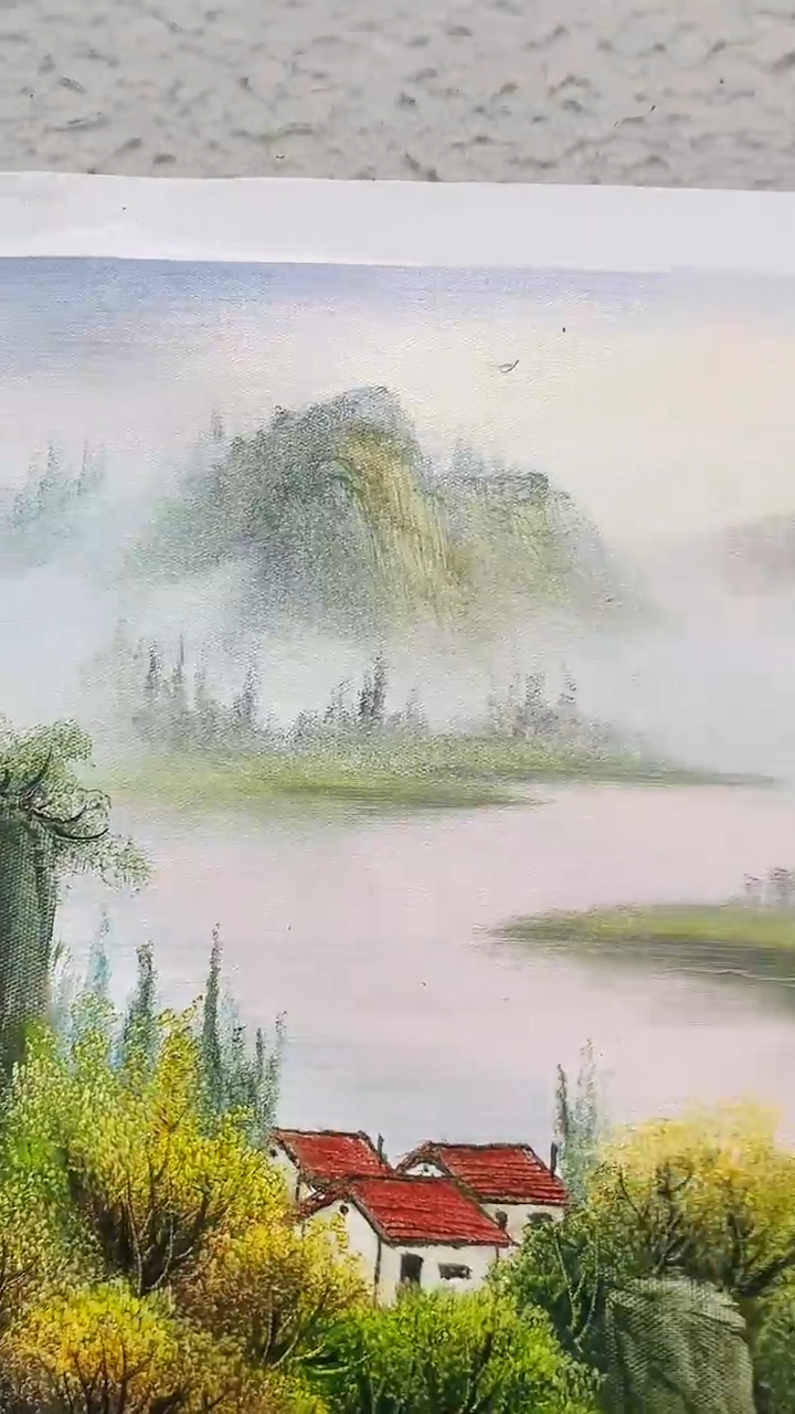 油画油画-麻布-50-60厘米