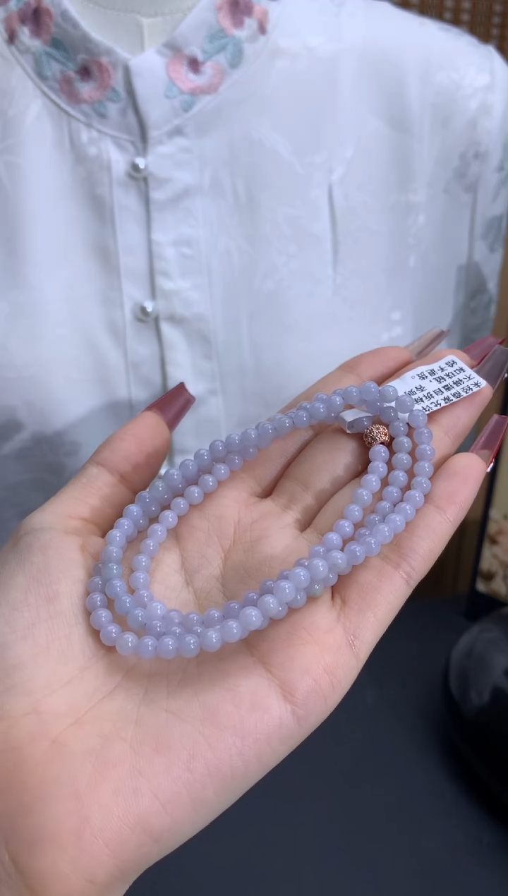 【闪购商品】翡翠手链未镶嵌卡4.7mm