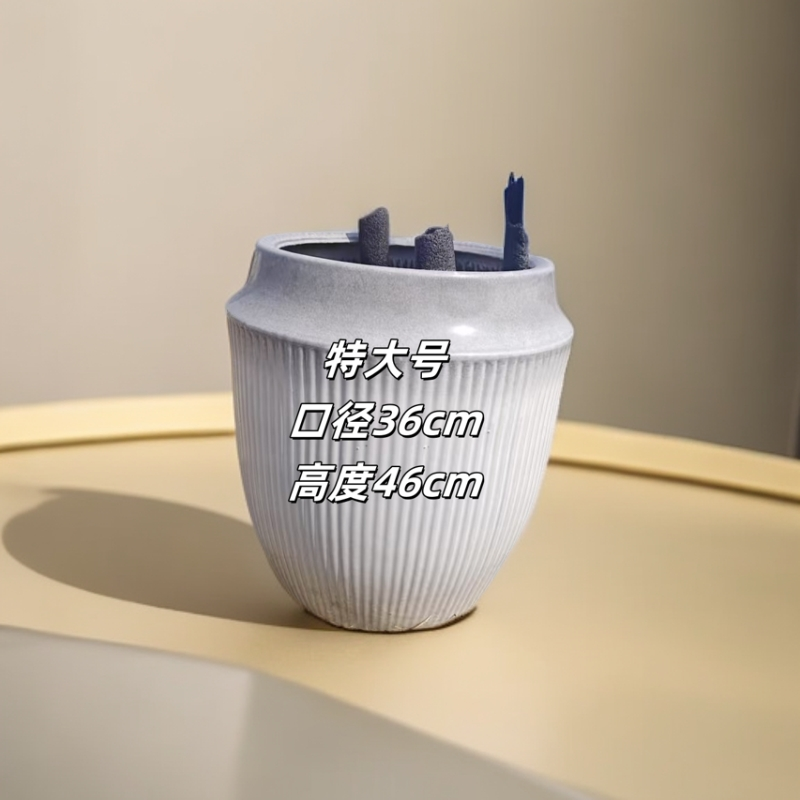 A级渐变特大号花盆单个