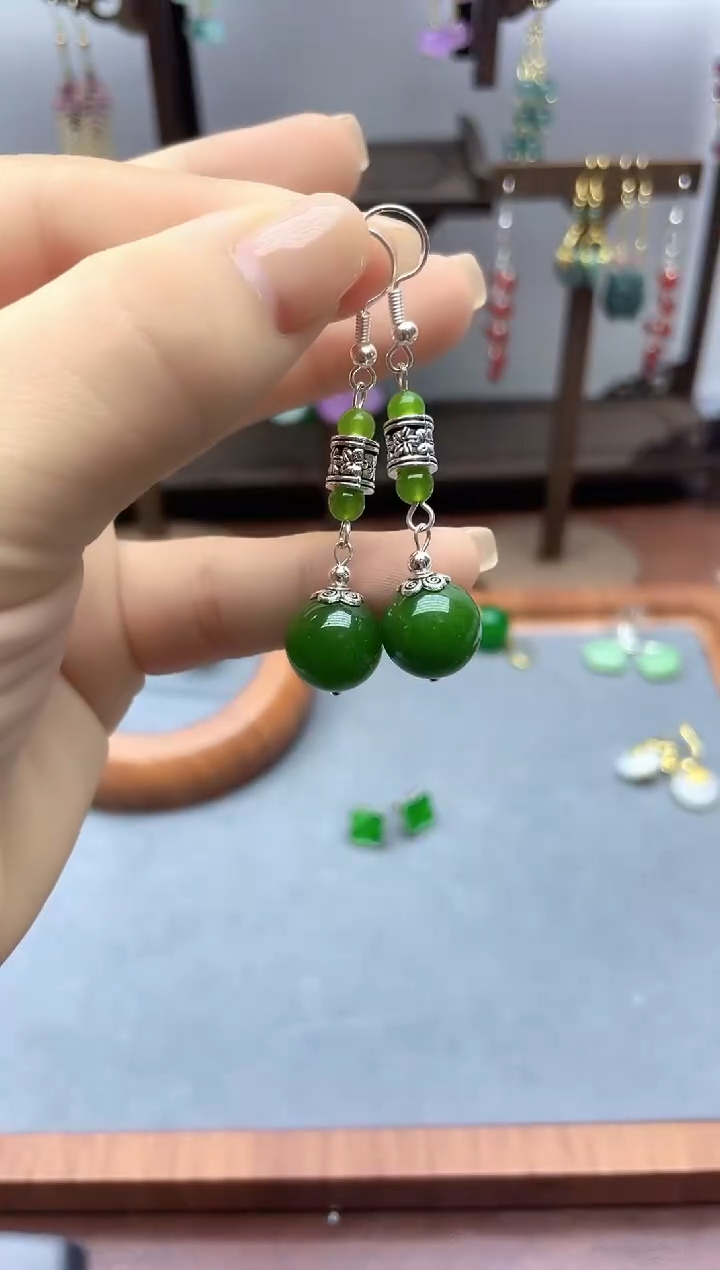 未镶嵌和田玉耳饰663000