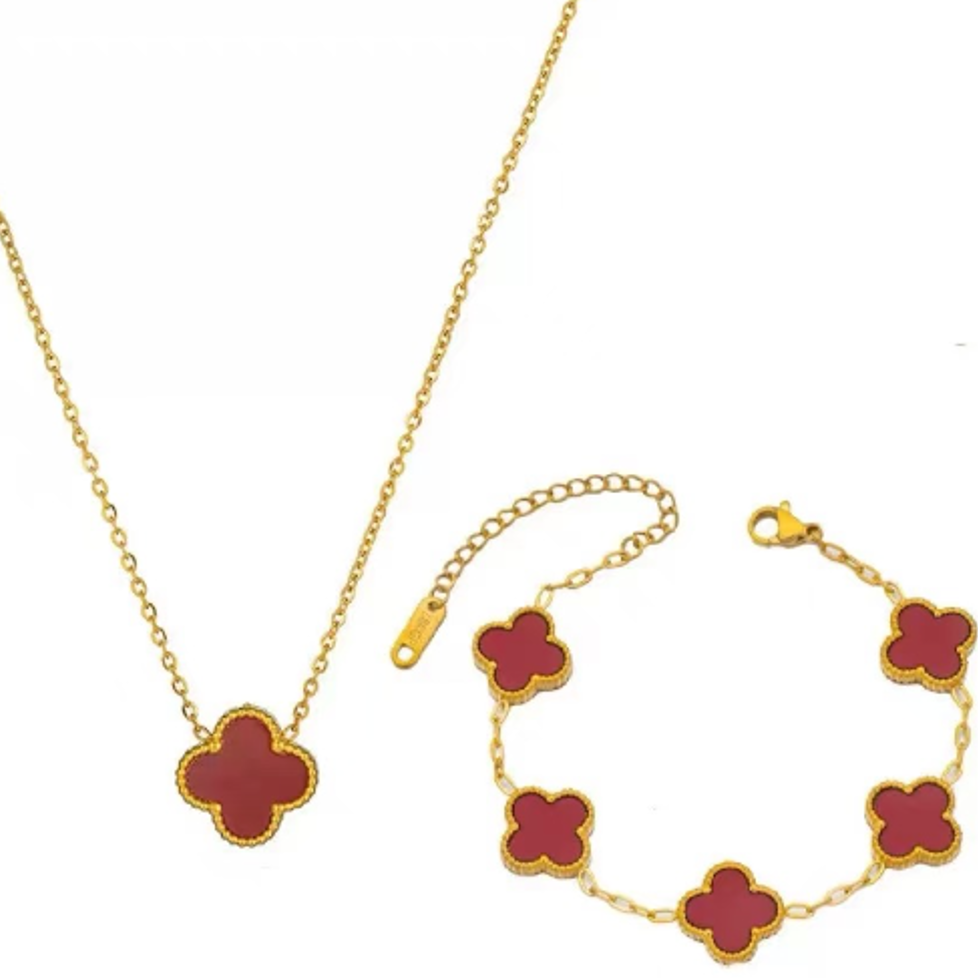 铜合金项链 KILLYBILLY 经典四叶草设计款项链