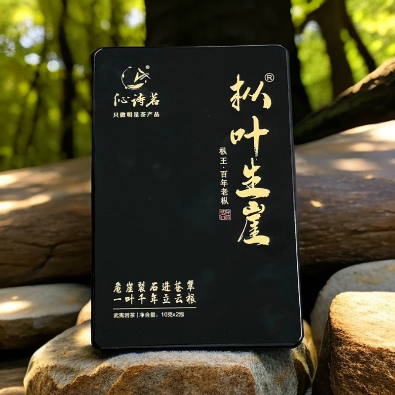 沁诗茗【枞叶生崖】枞王2泡礼盒 高端武夷岩茶