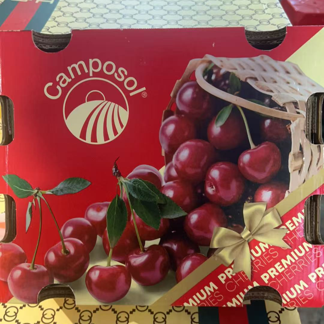 【空运直达】智利空运车厘子2JDD3JD一箱原箱净果5斤(内附果径卡）桑提娜樱桃智利共和国