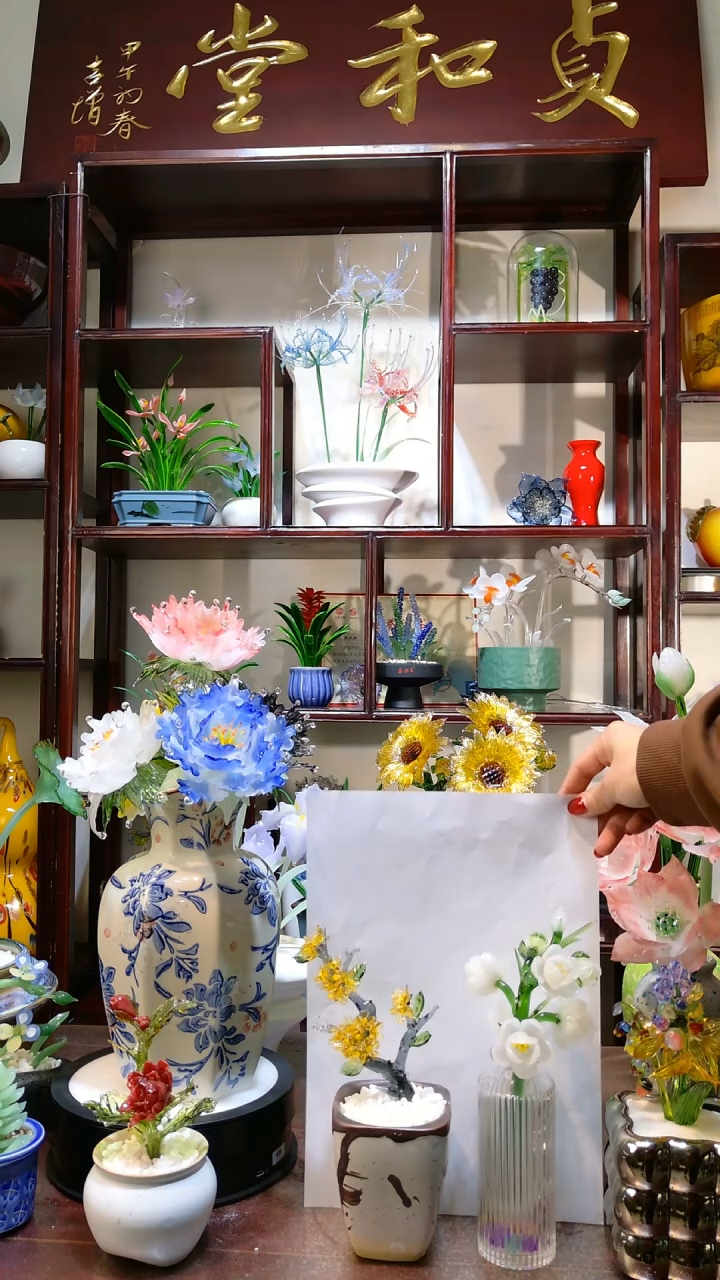 【闪购商品】琉璃颈饰桂花玉兰