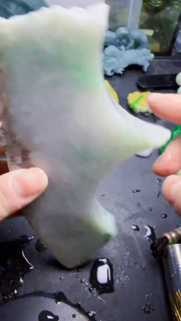 未镶嵌挂件翡翠天然翡翠050