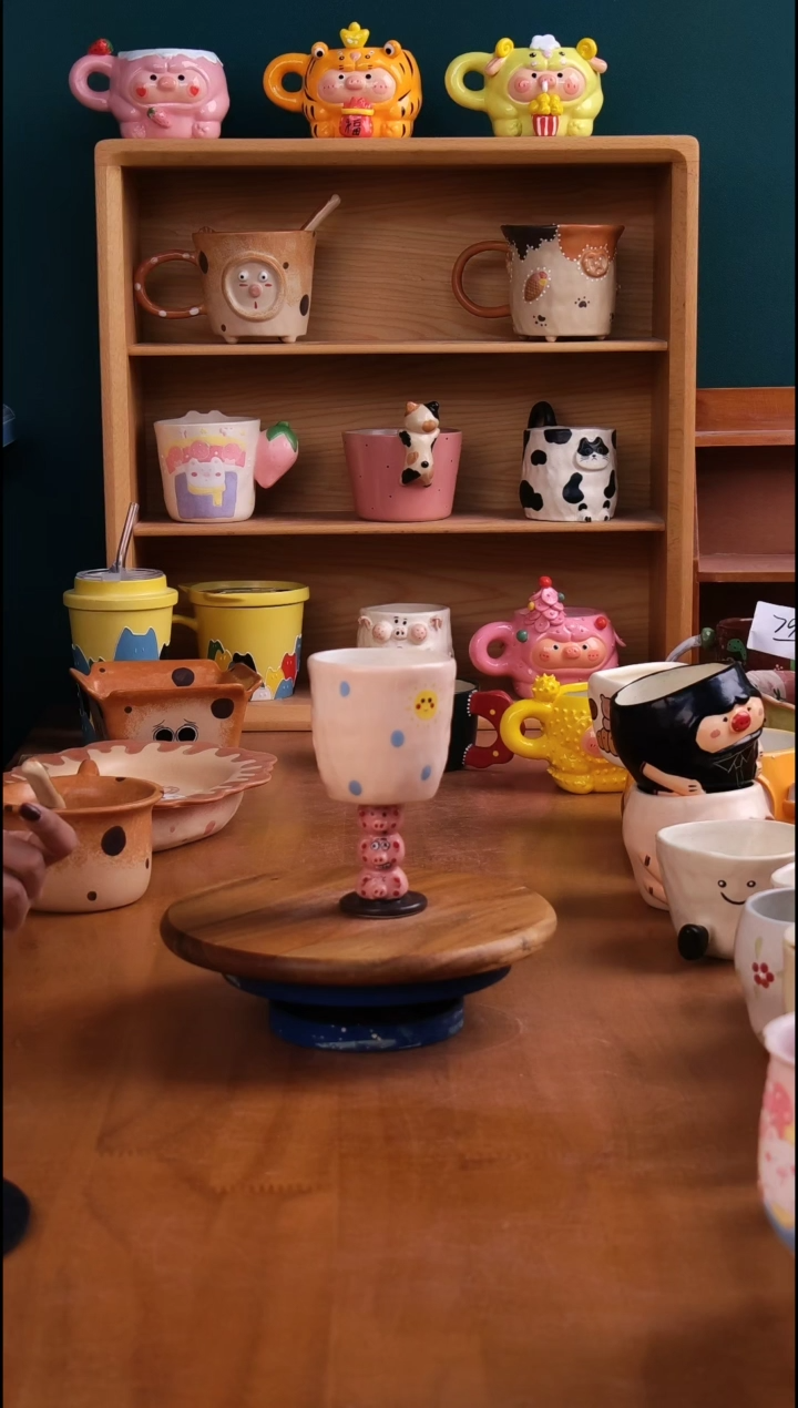 摆件陶景德镇原创手工陶瓷