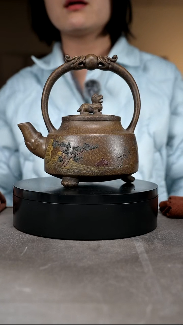 茶壶紫砂容量500cc