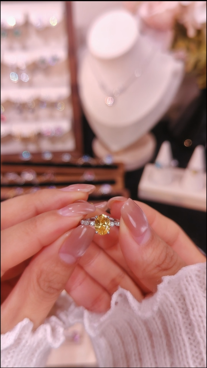 合金无黄色戒指 