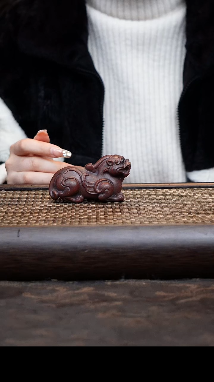 【闪购商品】紫砂茶杯茶宠古铜泥