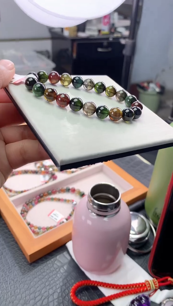 手串未镶嵌碧玺 多样性发一条