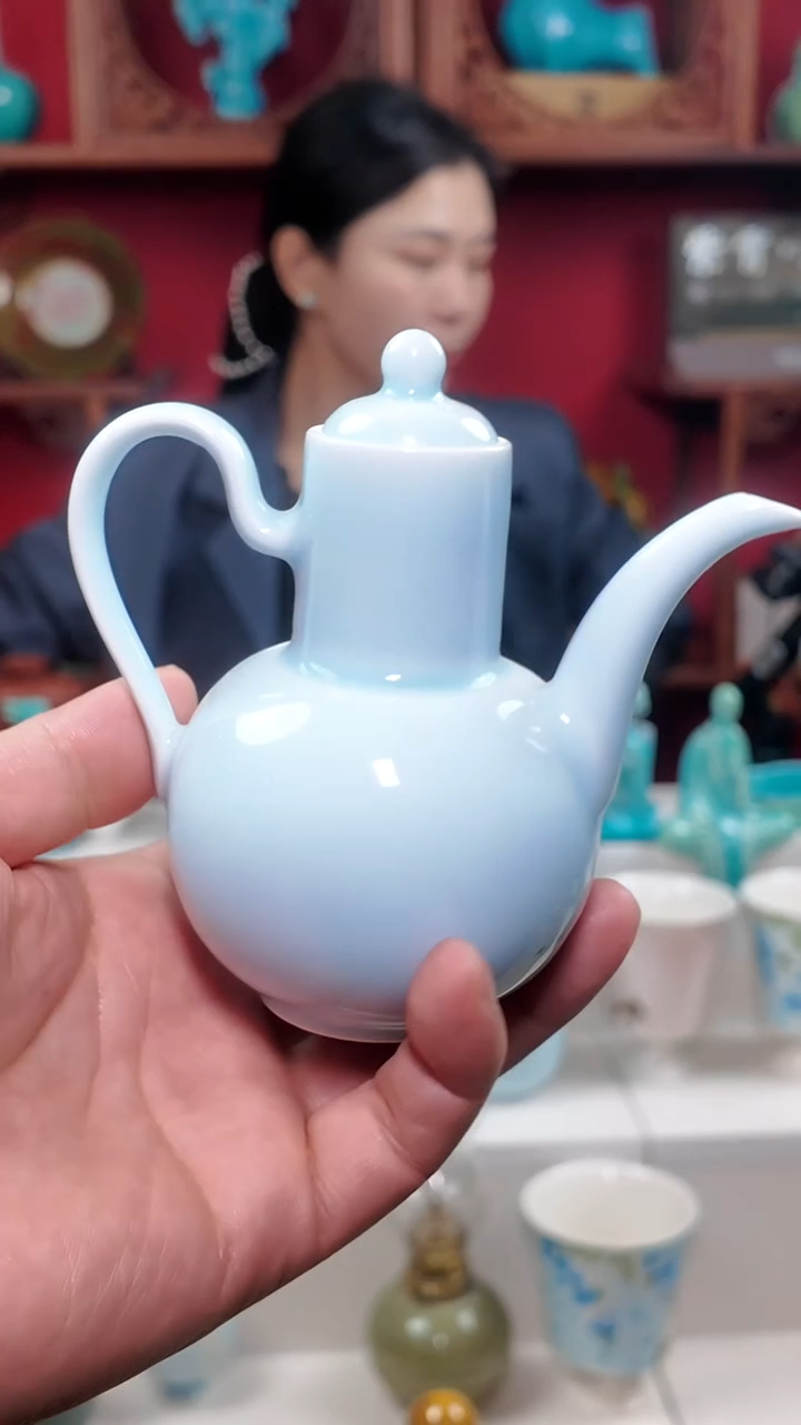 武当官窑手作酒壶 一件多样性发货  