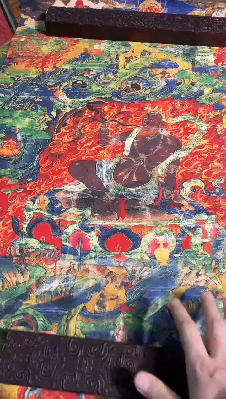 卷轴画天天的唐卡tk160