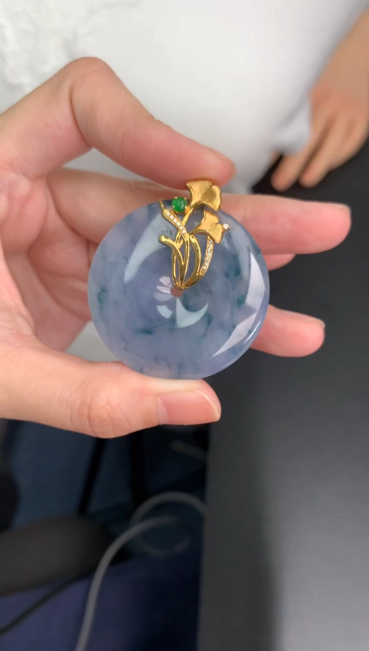 【闪购商品】定制翡翠18K金镶嵌模式推广期24小时鉴赏期