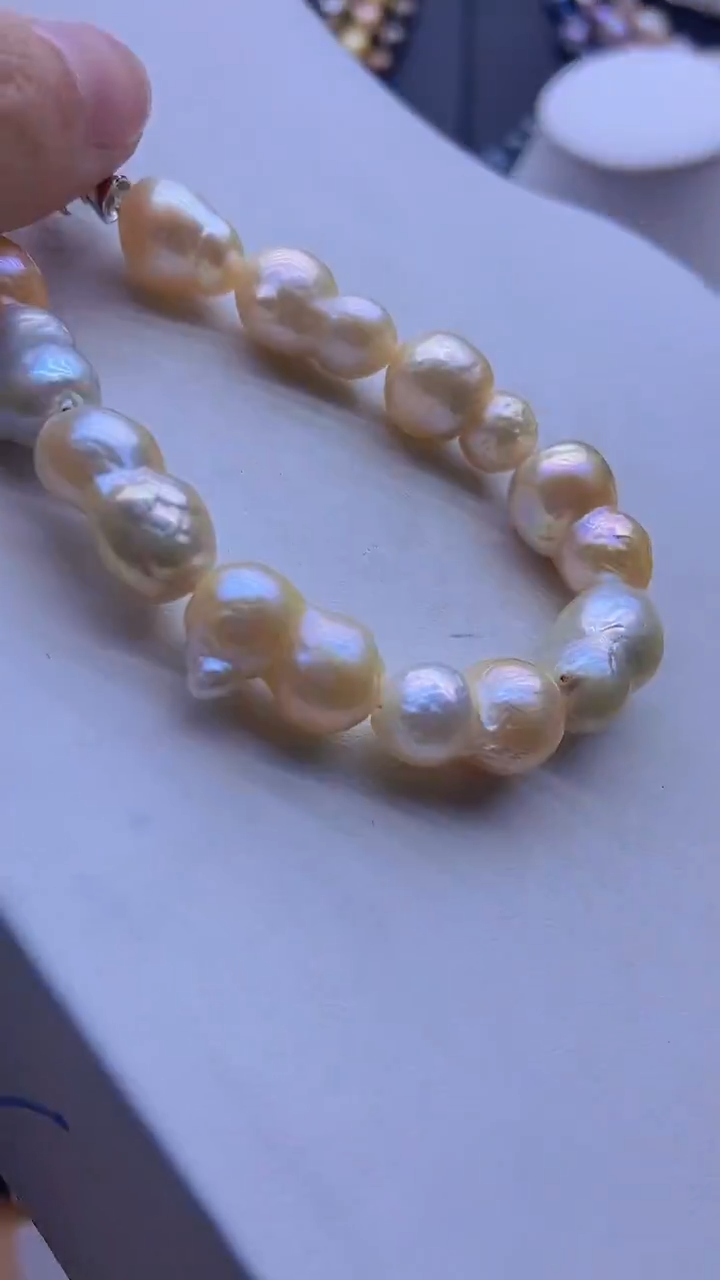 淡水珍珠未镶嵌颈饰1