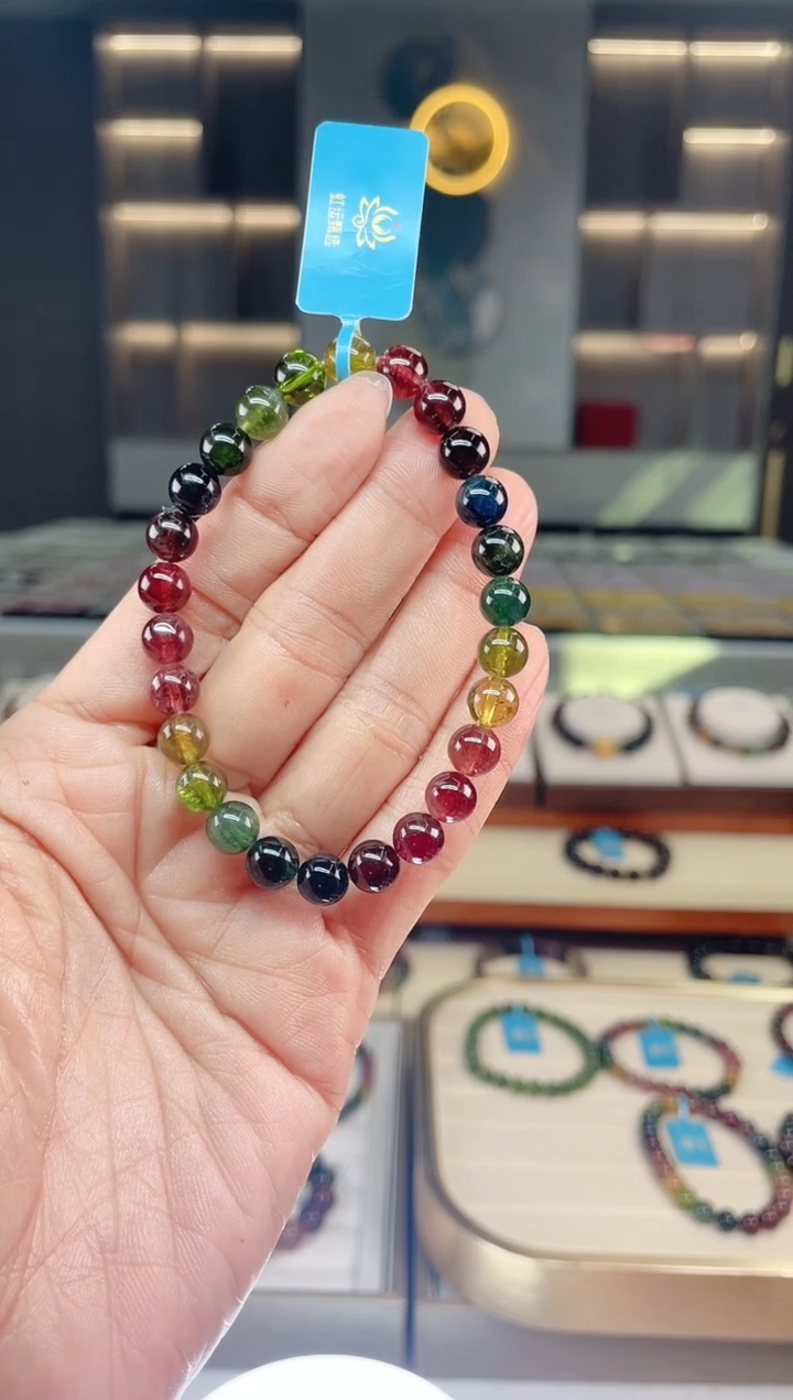 【闪购商品】碧玺单圈手串未镶嵌（多样性发一条）Q