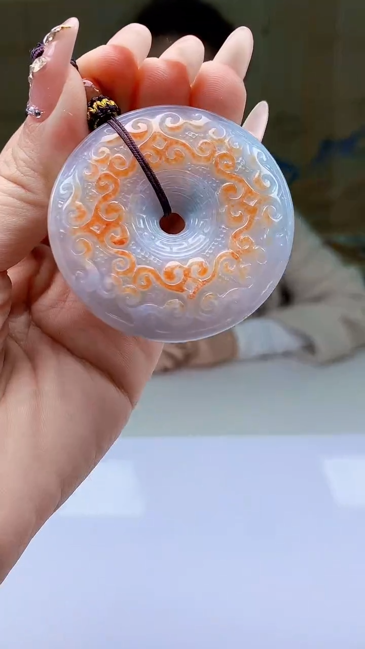 【闪购商品】定制翡翠未镶嵌4902ty-毛货挂件37