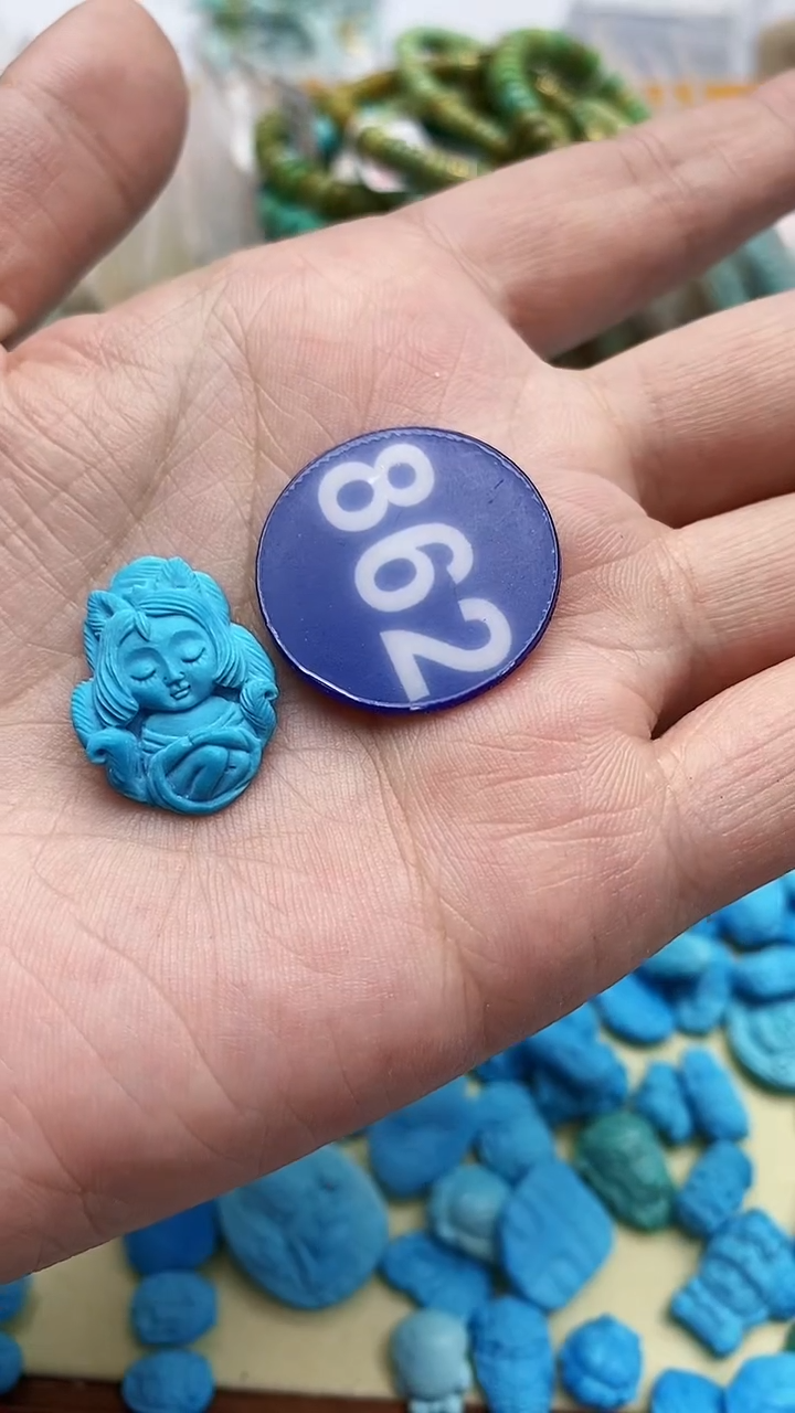 【闪购商品】绿松石雕刻件未镶嵌862