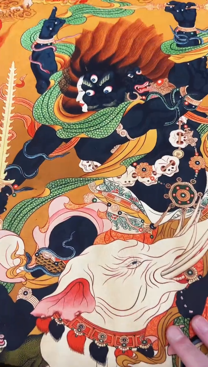 卷轴画唐卡16031