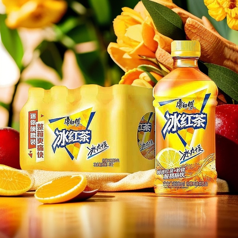 【包邮】8瓶康师傅冰红茶便携小瓶装解渴清爽