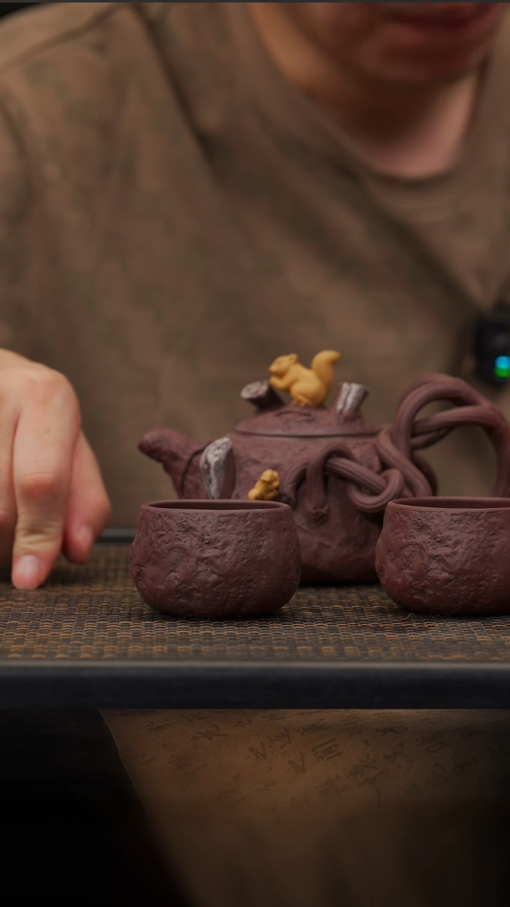 【闪购商品】紫砂茶壶16空山造器JGT 松藤供春