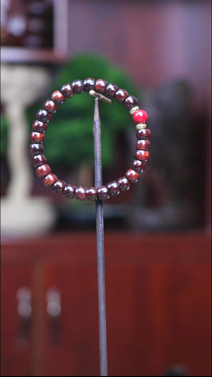 手串/手链黄花梨/降香黄檀海南黄花梨6*8直切