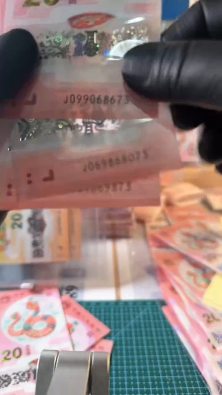 【闪购商品】小蛇钞三张如图裸币