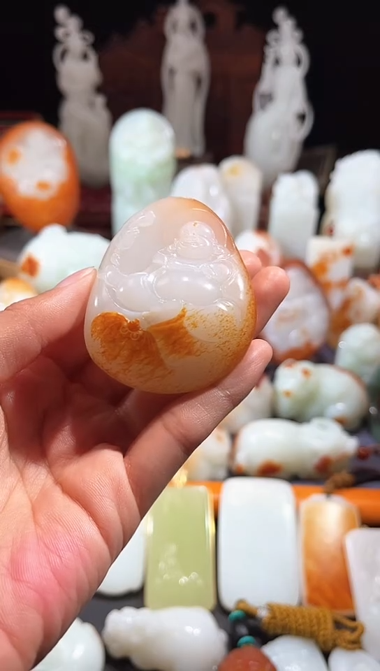 未镶嵌和田玉挂件精品