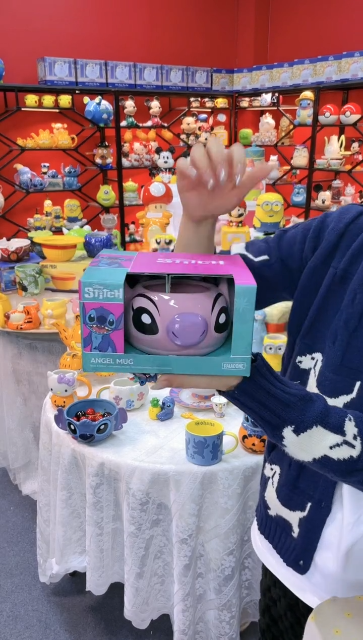 【闪购商品】1安琪3D陶瓷杯（原盒）