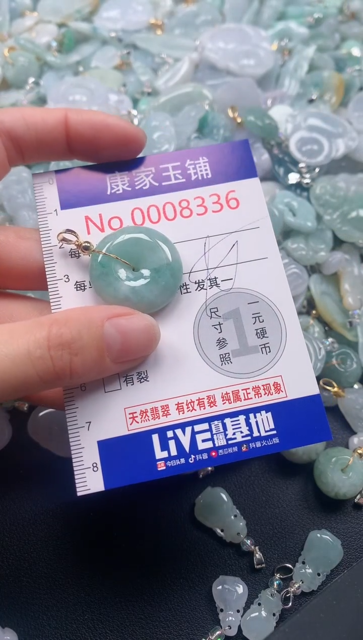 颈饰未镶嵌翡翠8336