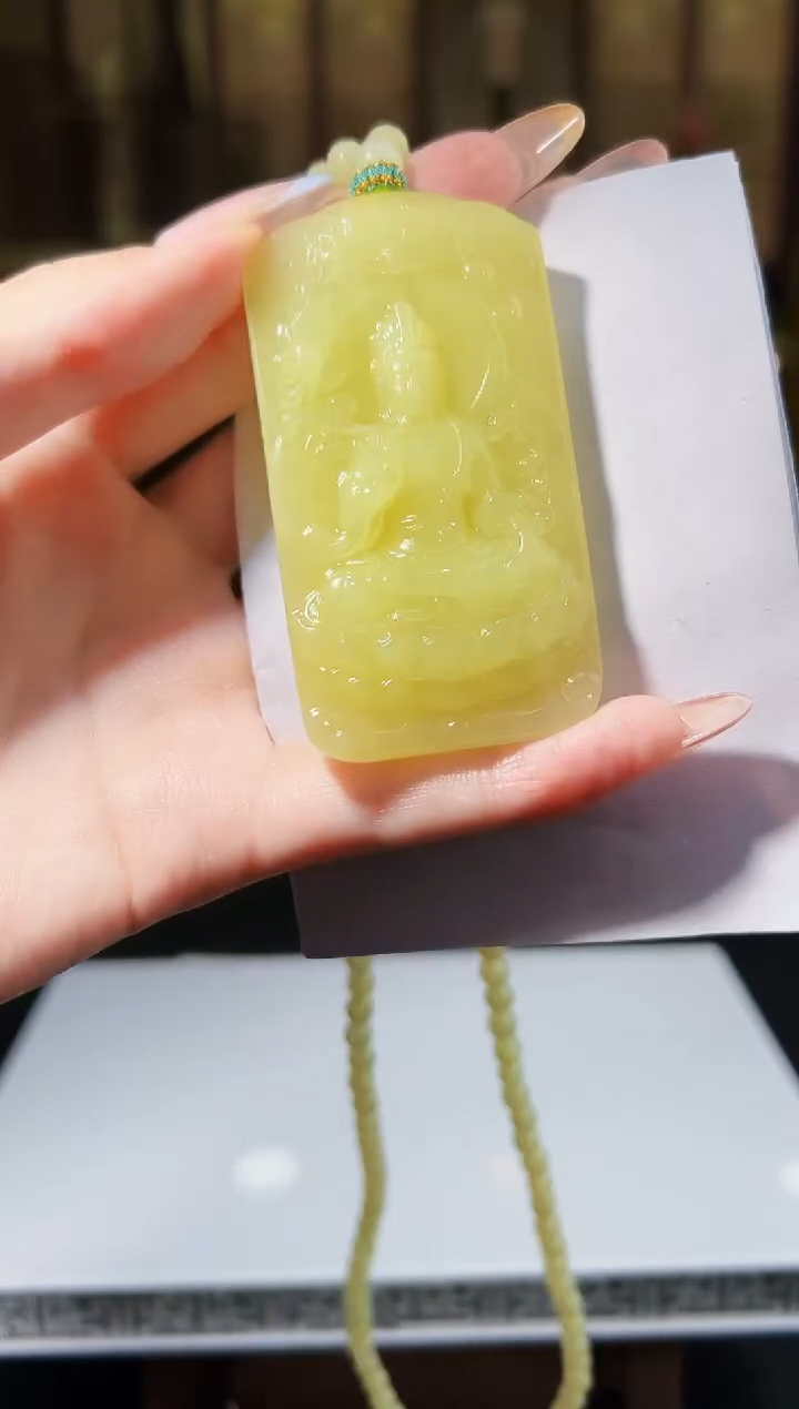 定制和田玉玉守匠心天然和田玉