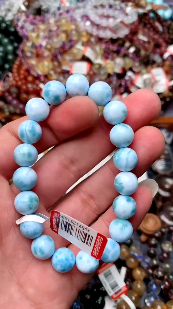 【闪购商品】针钠钙石（海纹石）手链未镶嵌221天然