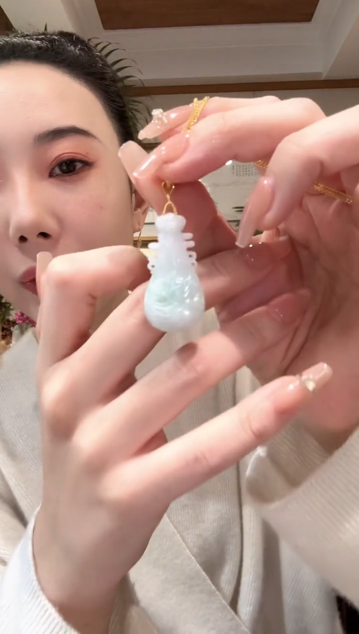 【闪购商品】翡翠颈饰未镶嵌国风