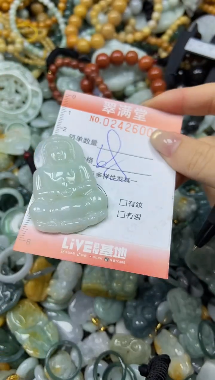 未镶嵌挂件翡翠闪购0242600