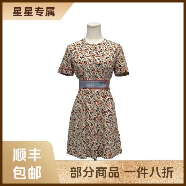 妃鱼/芬迪/真丝/连衣裙/95新/星三06