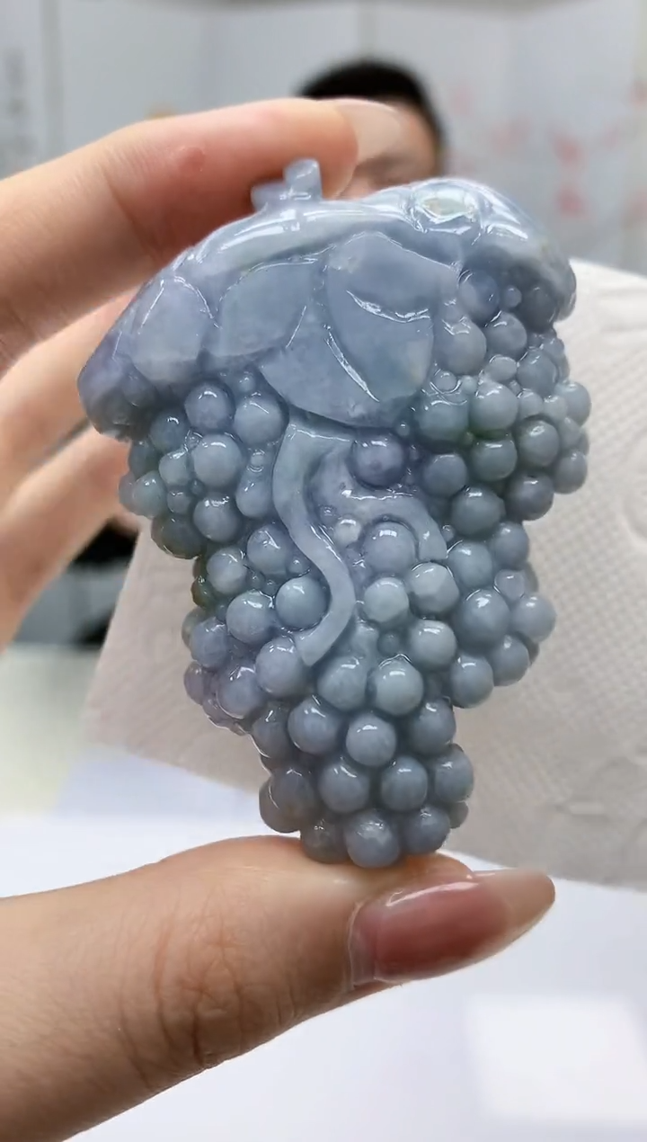 【闪购商品】定制翡翠未镶嵌5152jw-毛货挂件50