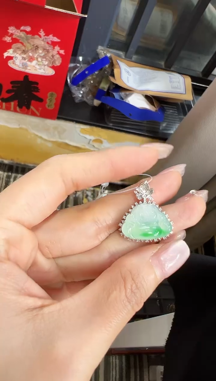 【闪购商品】翡翠颈饰18K金镶嵌DFZ0202-140