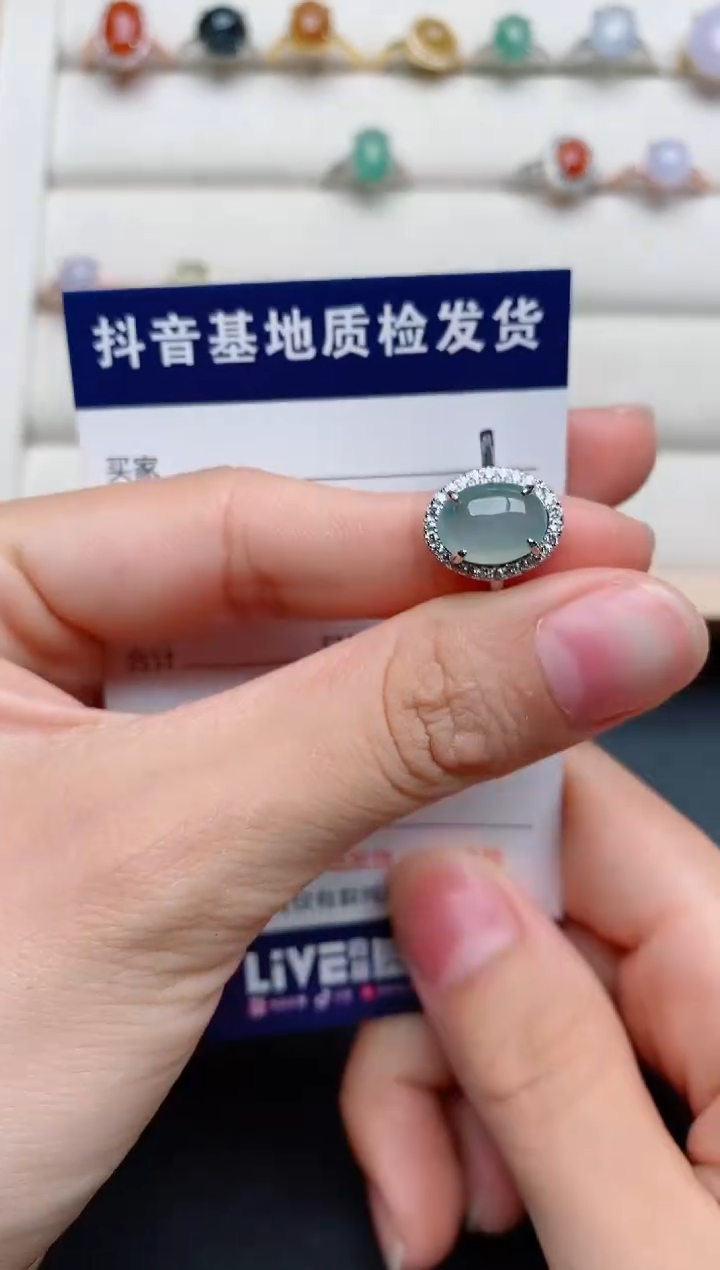 【闪购商品】翡翠戒指银S925镶嵌.......
