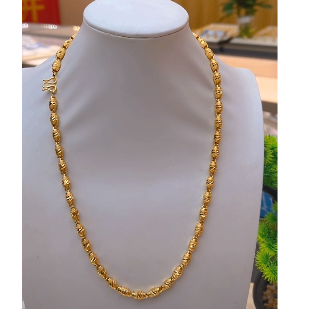 合金项链 「抖音好物」男士时尚气质橄榄项链