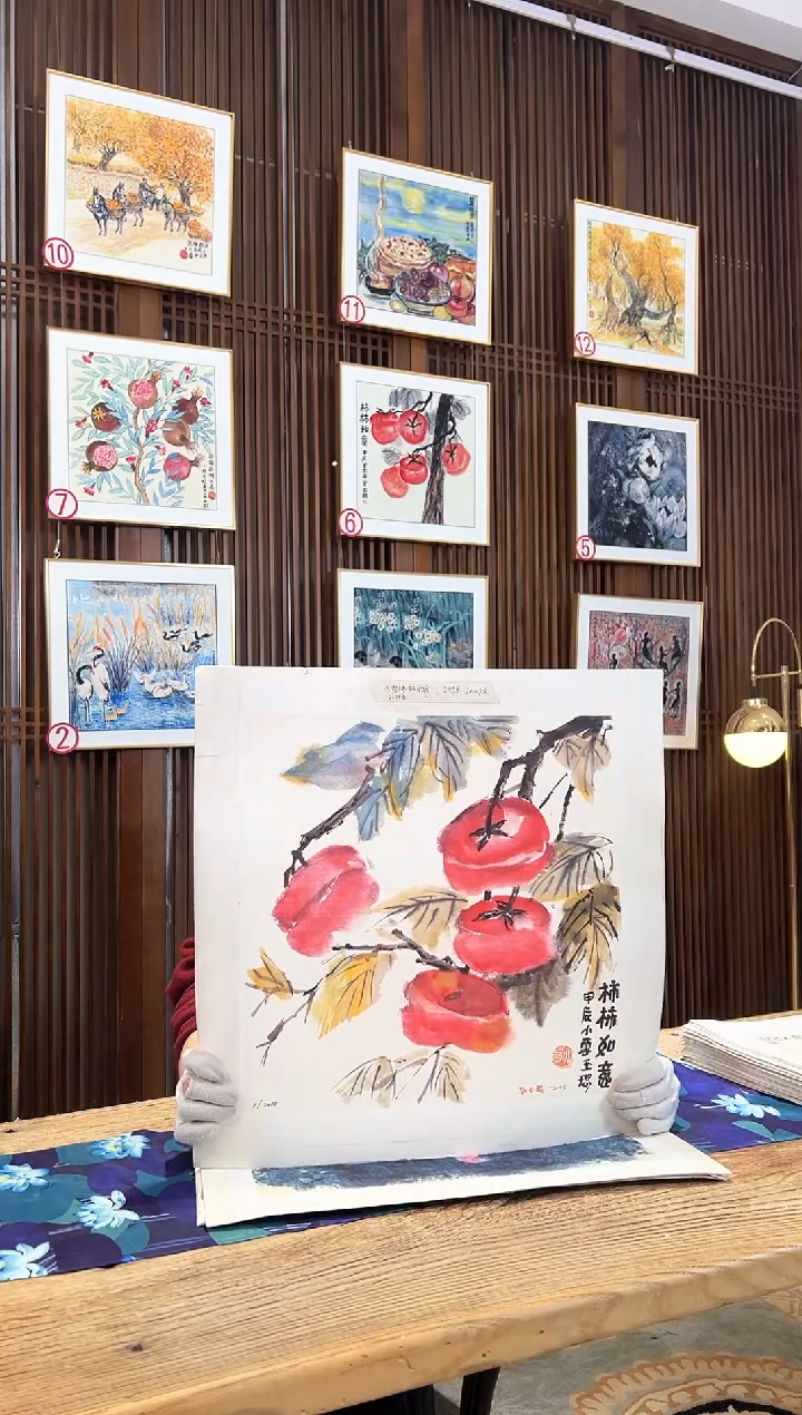 版画版画耿玉琨名章限量版画S