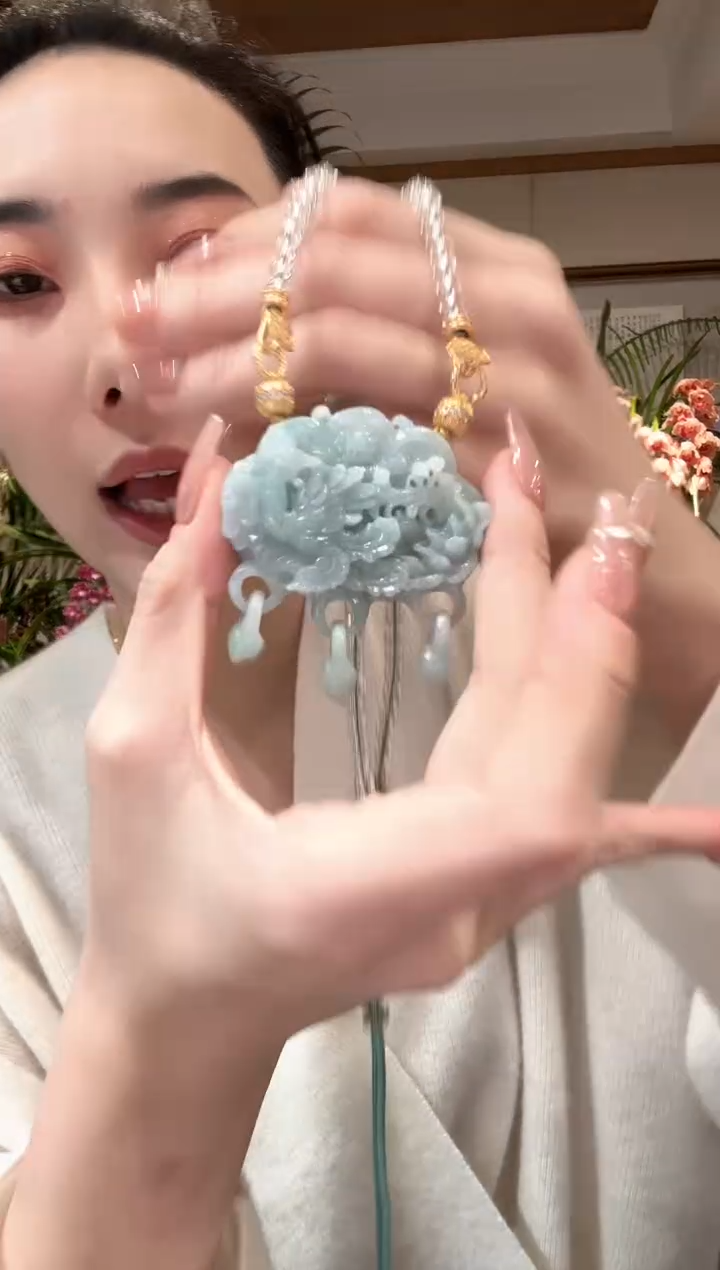 【闪购商品】翡翠颈饰未镶嵌国风