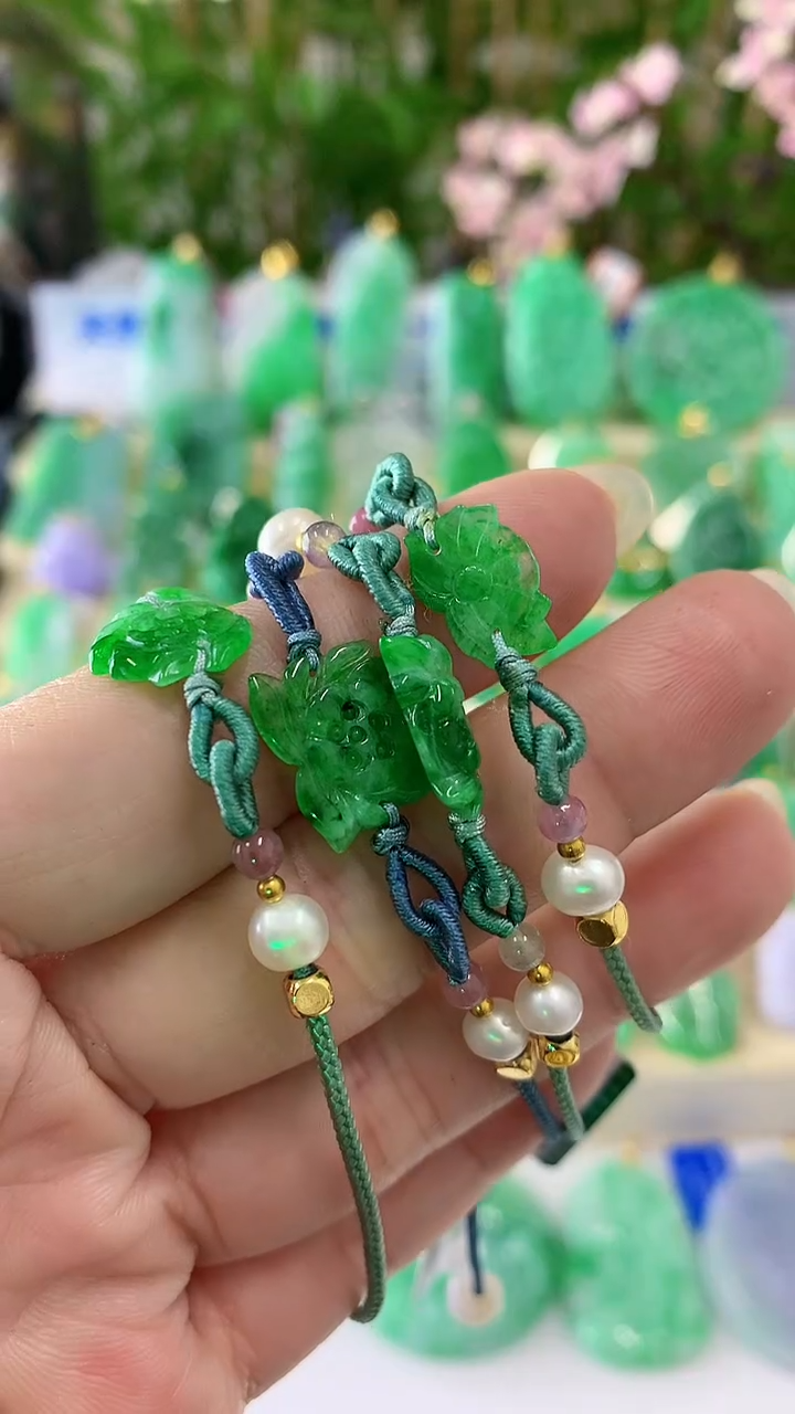 【闪购商品】翡翠颈饰未镶嵌手牌多样性发货选其一