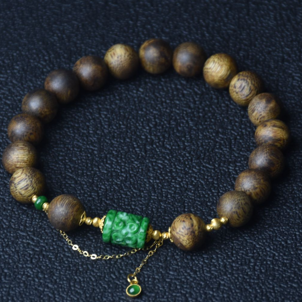 沉香【芮初珠宝】沉香手串（多样性发其一）J43