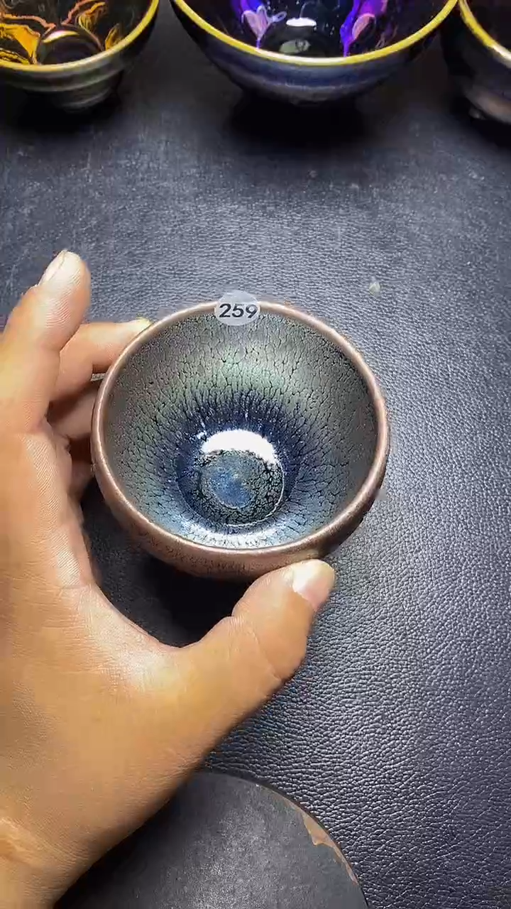 茶盏黑瓷精选茶器259