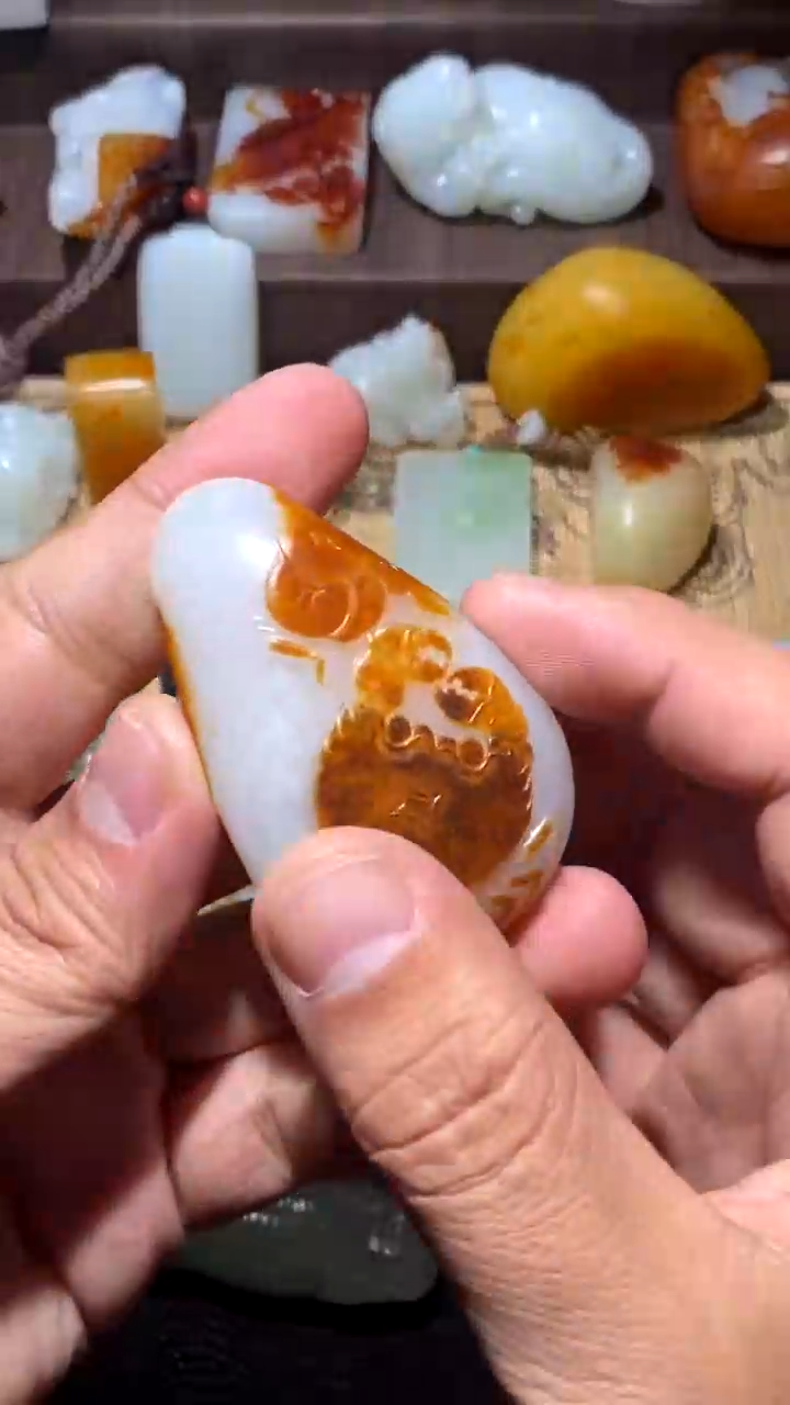 【闪购商品】和田玉未镶嵌挂件89764513278964513