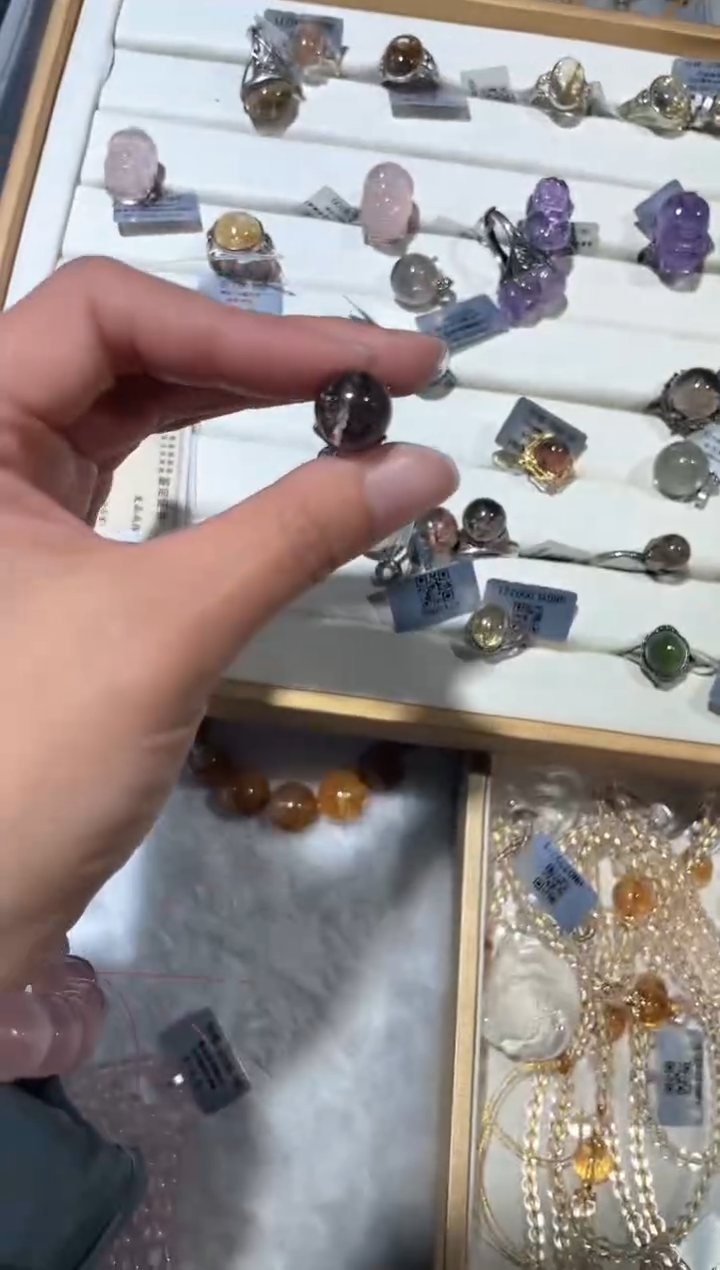 【闪购商品】水晶戒指未镶嵌戒指