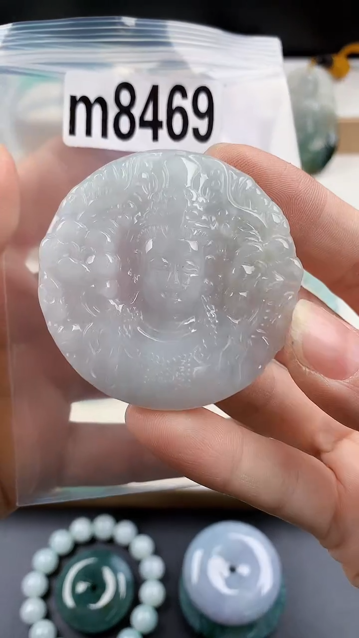 颈饰未镶嵌翡翠天然翡翠吊坠挂件