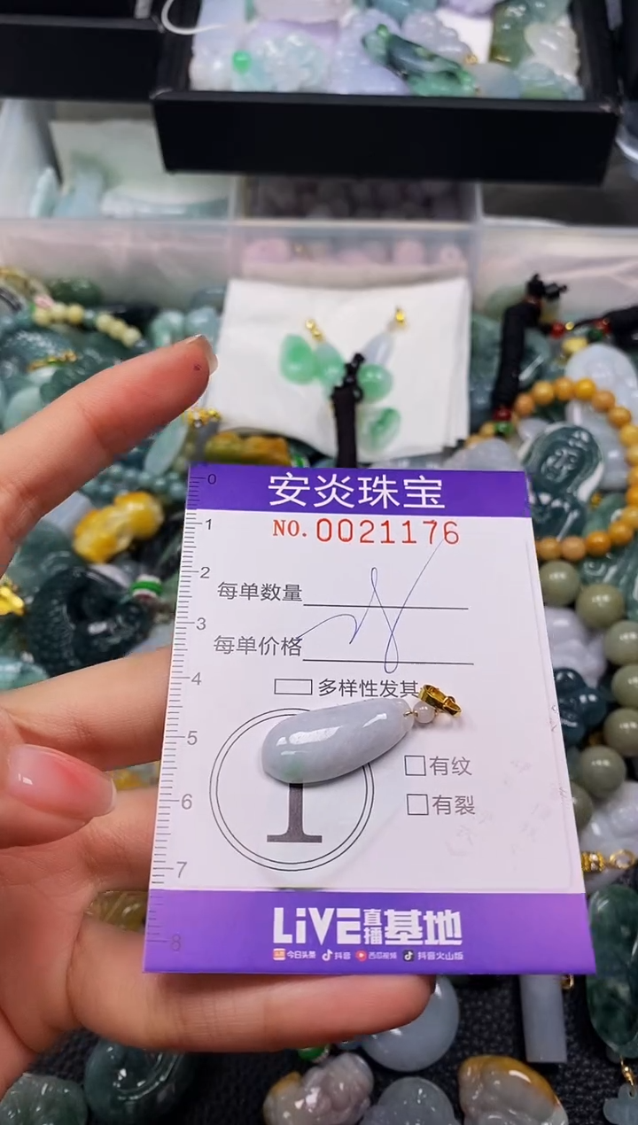 颈饰未镶嵌翡翠闪购0021176