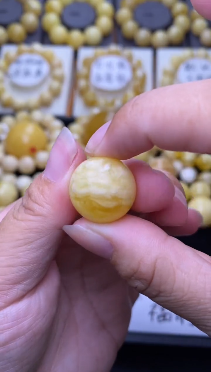 裸石琥珀未镶嵌大小姐珠宝严选54