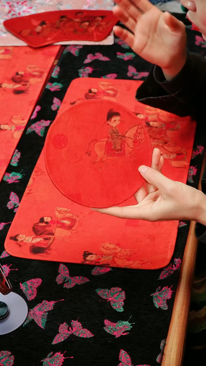 【闪购商品】摆件別具一閣布藝尺寸15