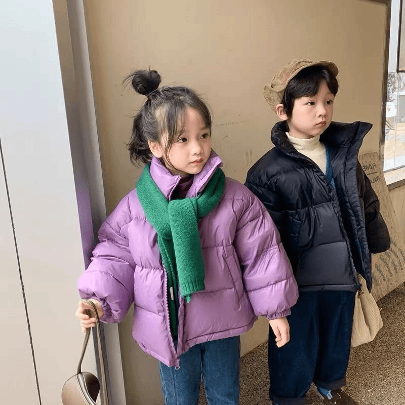 05-W儿童冬季休闲棉服XYE-6507外套时尚加厚时尚保暖棉袄男女童